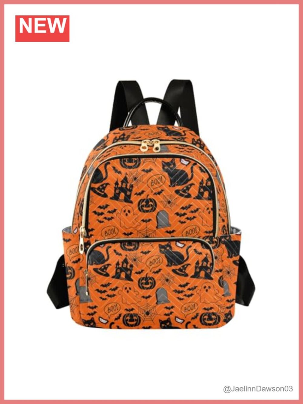 ALAZA Women's Fashion Backpack Purse Polyester Shoulder Bag 10L Travel Daypack